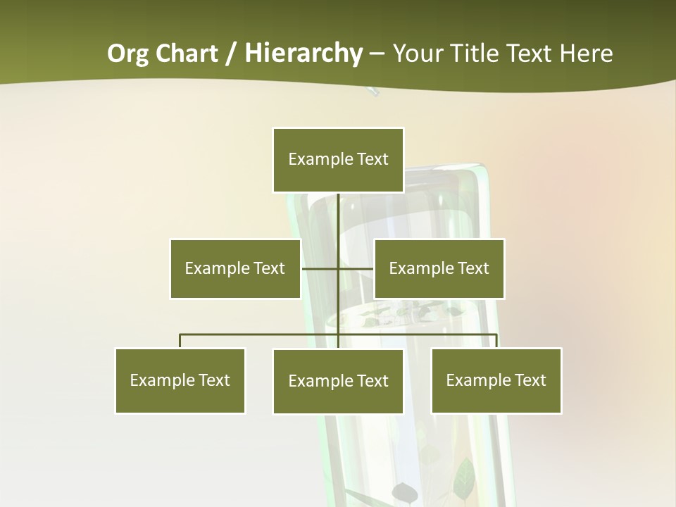 Flask Affected Genetical PowerPoint Template