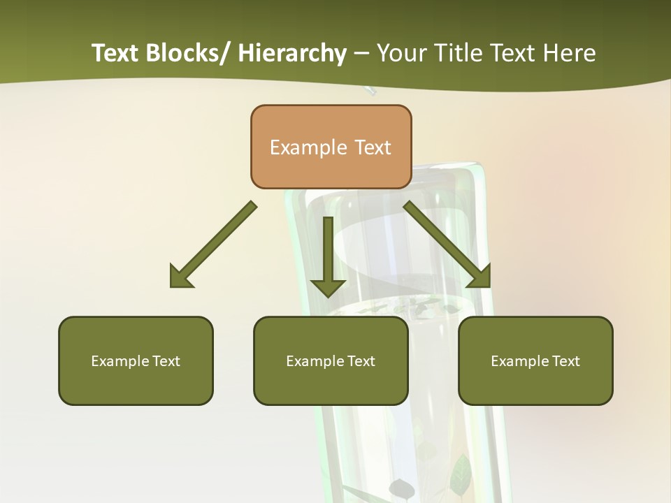 Flask Affected Genetical PowerPoint Template