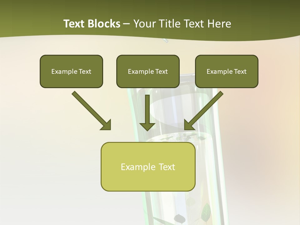 Flask Affected Genetical PowerPoint Template