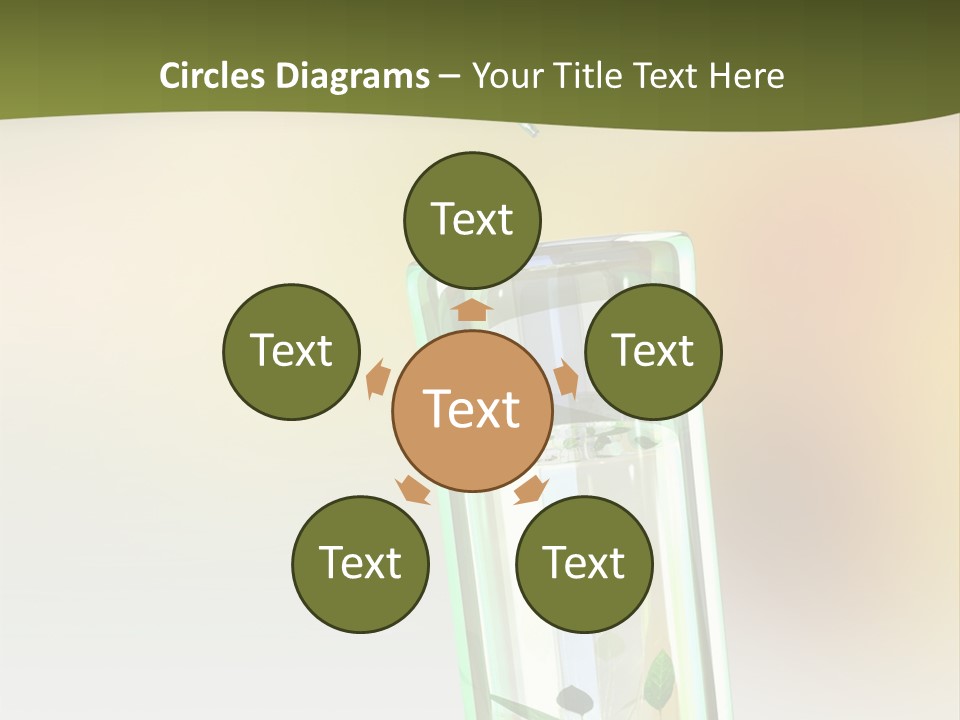 Flask Affected Genetical PowerPoint Template