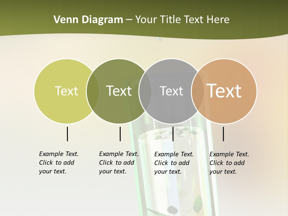 Flask Affected Genetical PowerPoint Template