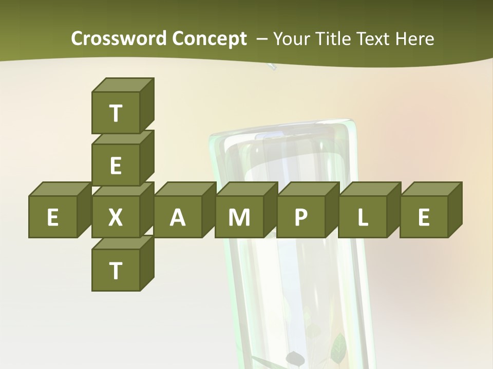 Flask Affected Genetical PowerPoint Template