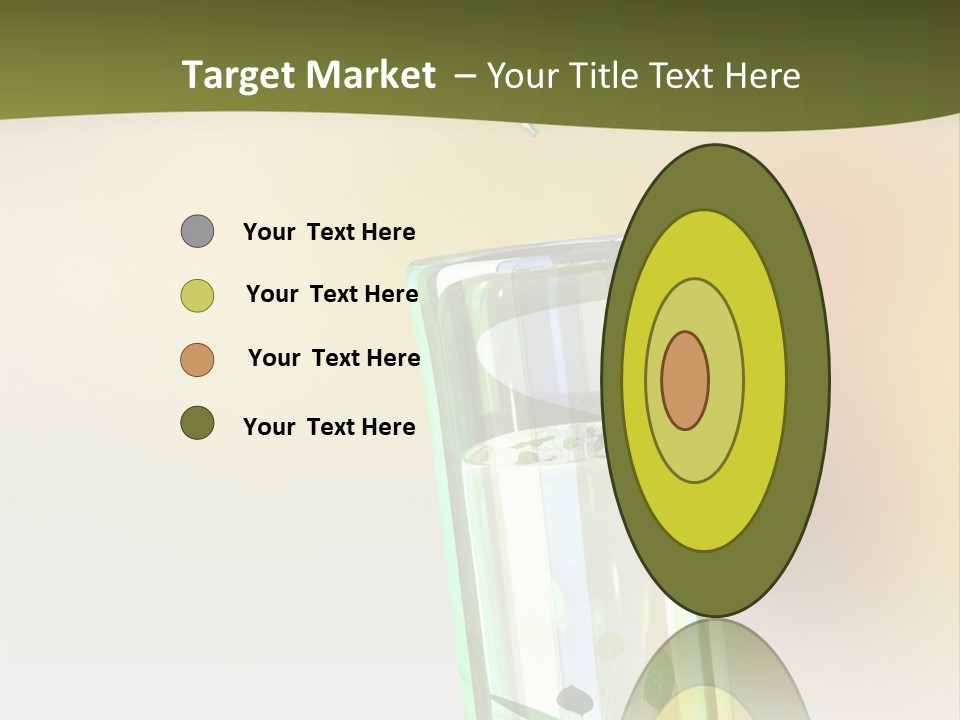 Flask Affected Genetical PowerPoint Template