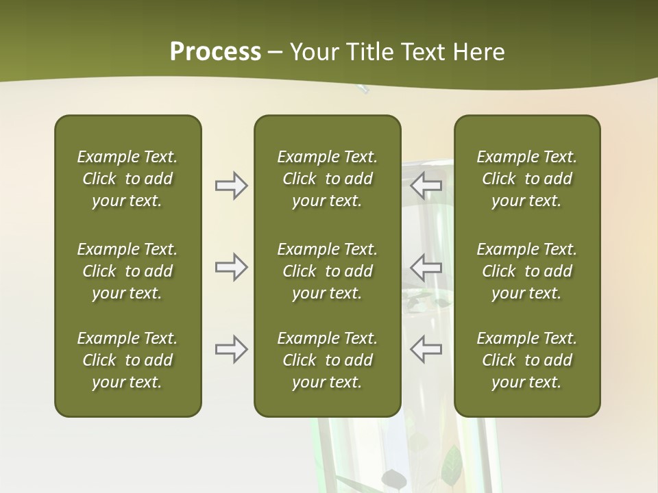Flask Affected Genetical PowerPoint Template
