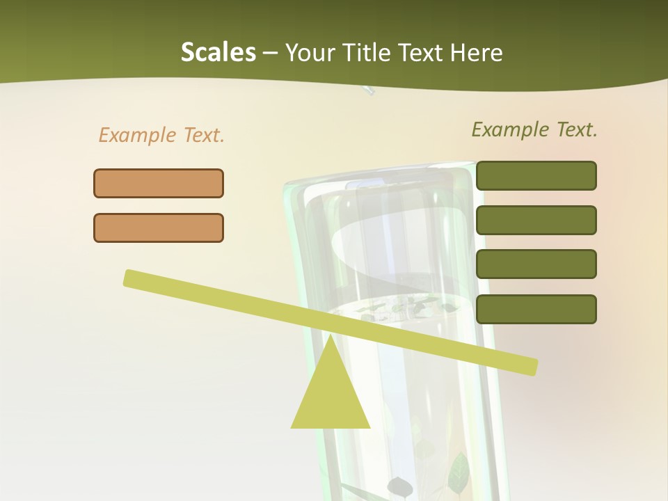 Flask Affected Genetical PowerPoint Template