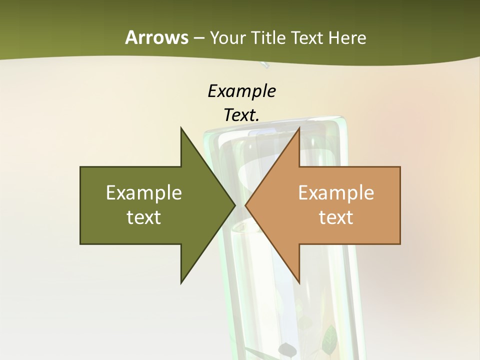 Flask Affected Genetical PowerPoint Template