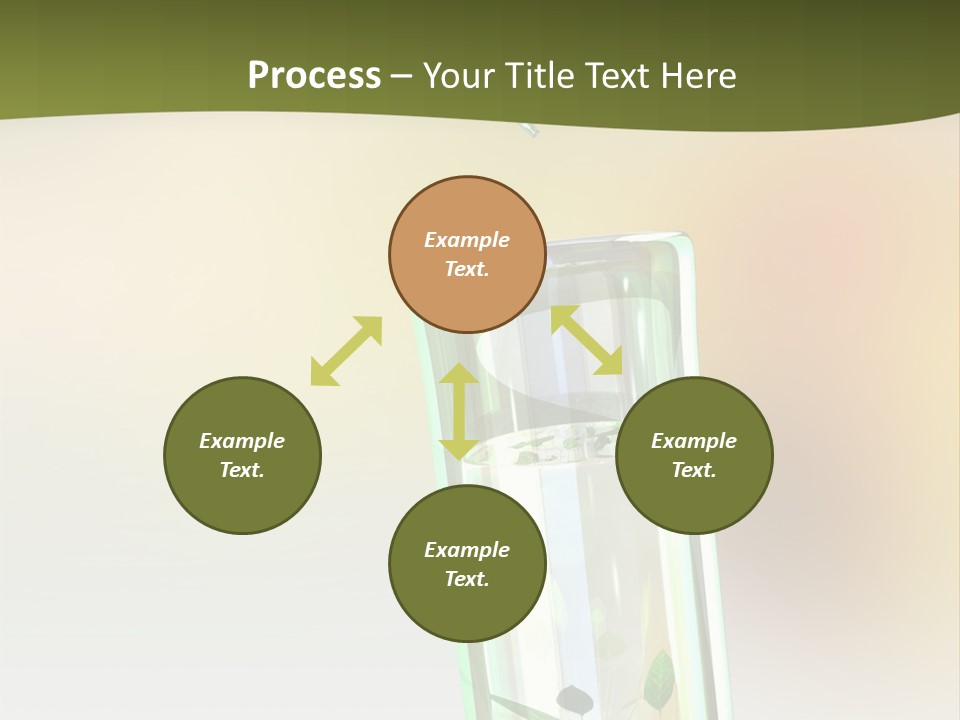 Flask Affected Genetical PowerPoint Template