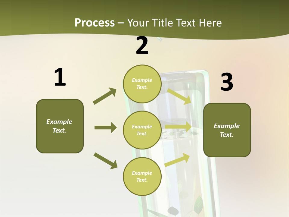 Flask Affected Genetical PowerPoint Template