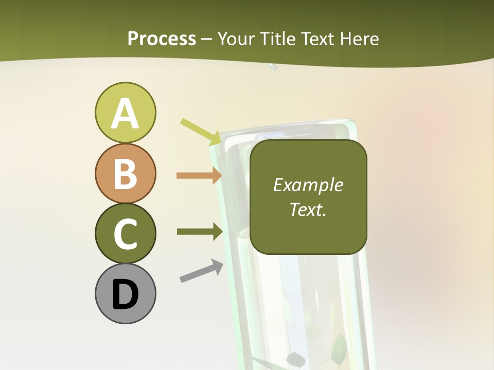 Flask Affected Genetical PowerPoint Template