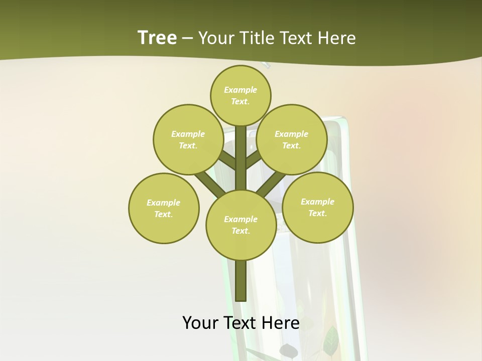 Flask Affected Genetical PowerPoint Template