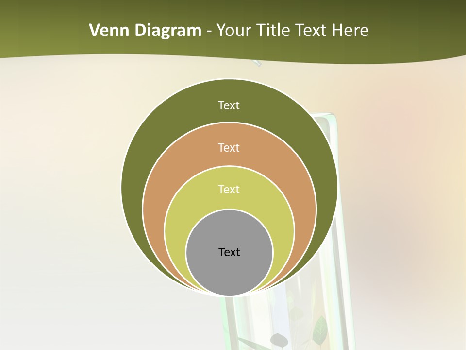 Flask Affected Genetical PowerPoint Template