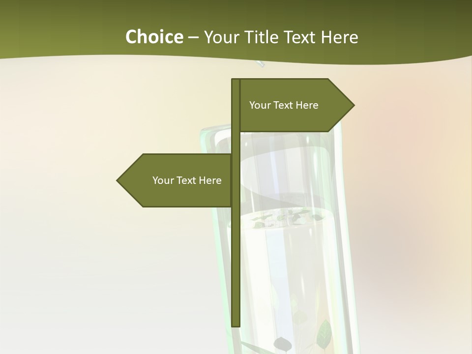 Flask Affected Genetical PowerPoint Template