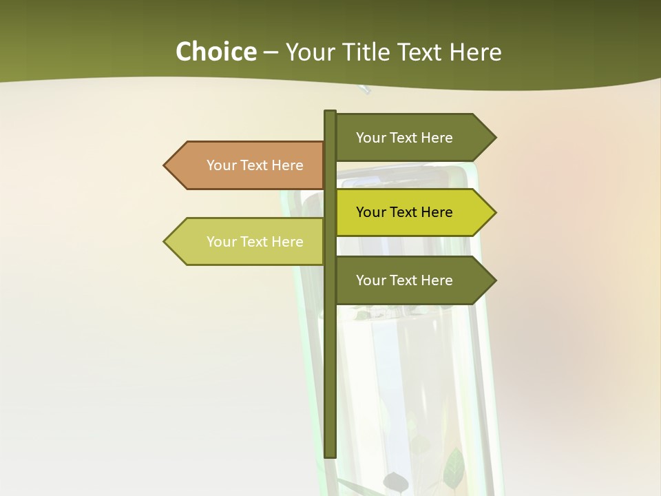 Flask Affected Genetical PowerPoint Template