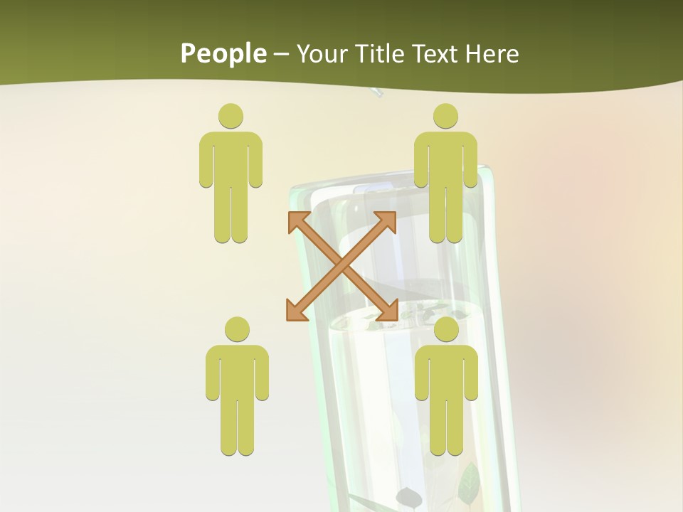 Flask Affected Genetical PowerPoint Template