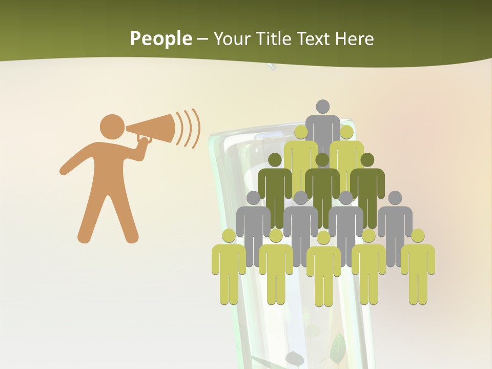 Flask Affected Genetical PowerPoint Template