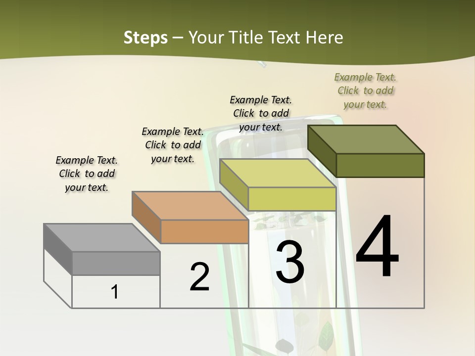 Flask Affected Genetical PowerPoint Template