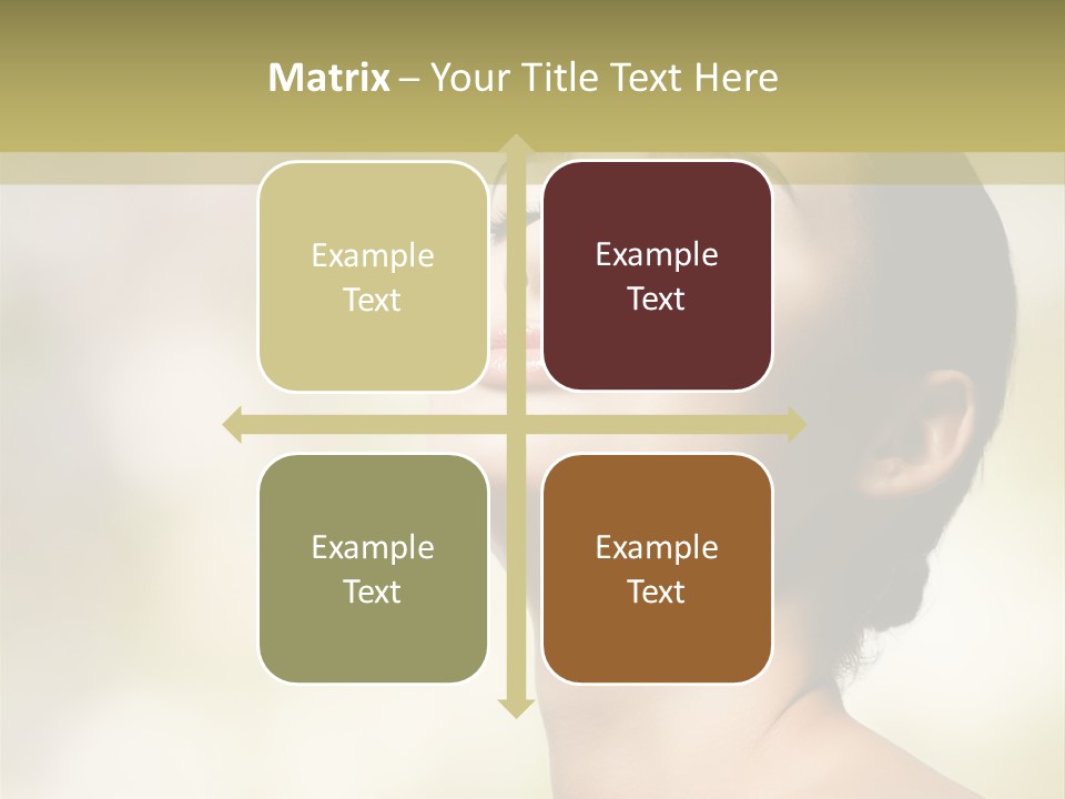 Wandern Gebirge Alpen PowerPoint Template