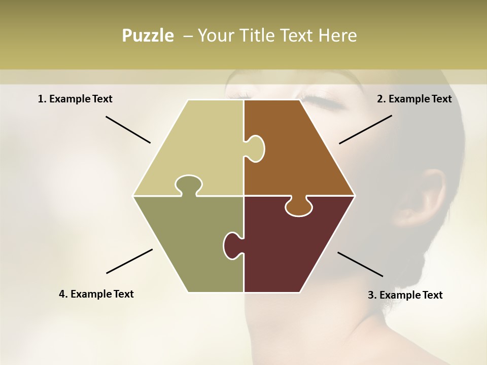 Wandern Gebirge Alpen PowerPoint Template