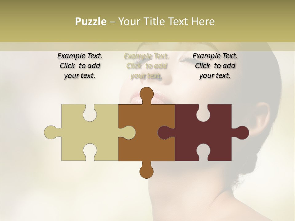 Wandern Gebirge Alpen PowerPoint Template