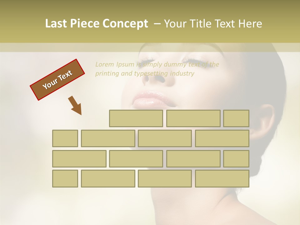 Wandern Gebirge Alpen PowerPoint Template