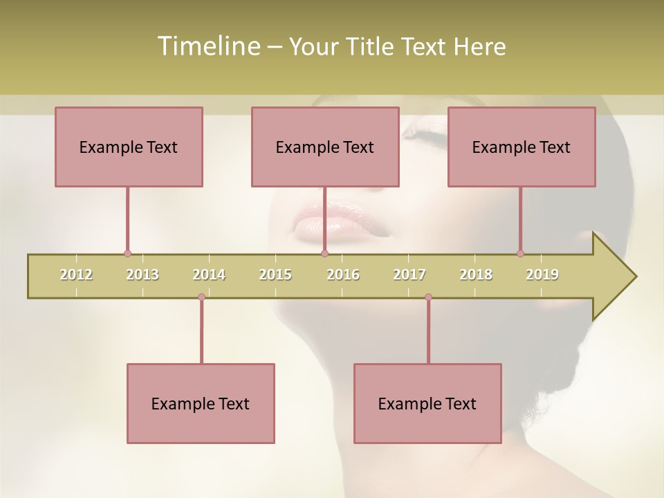 Wandern Gebirge Alpen PowerPoint Template