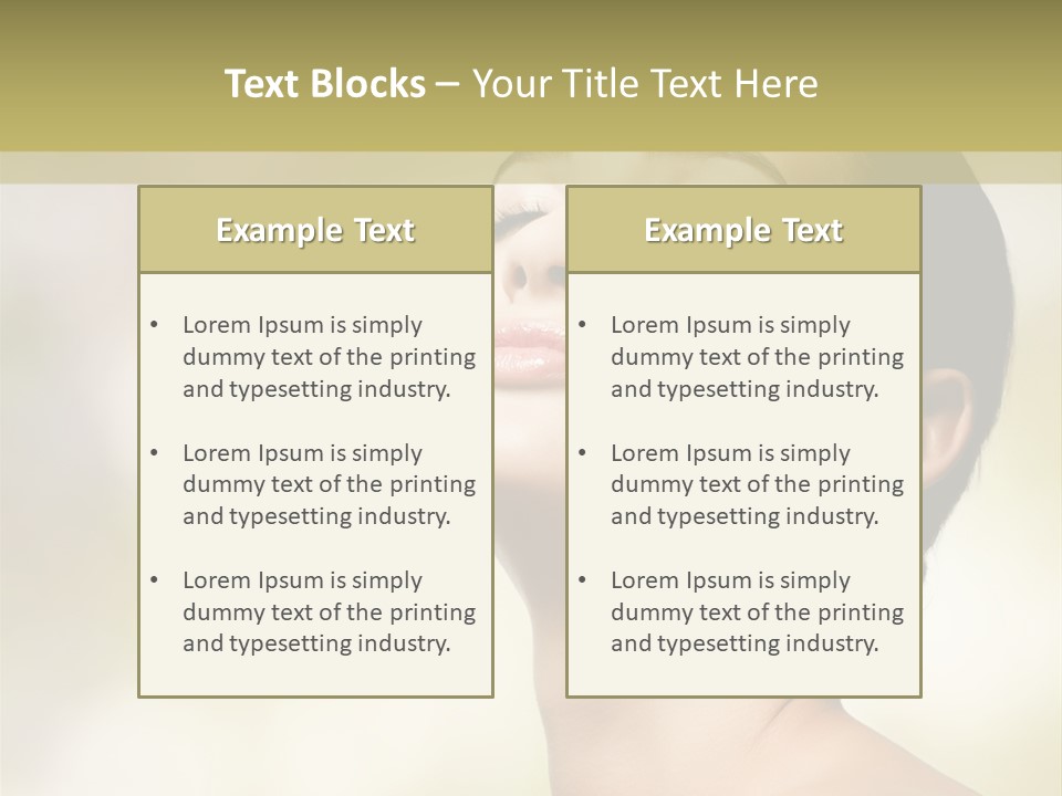 Wandern Gebirge Alpen PowerPoint Template