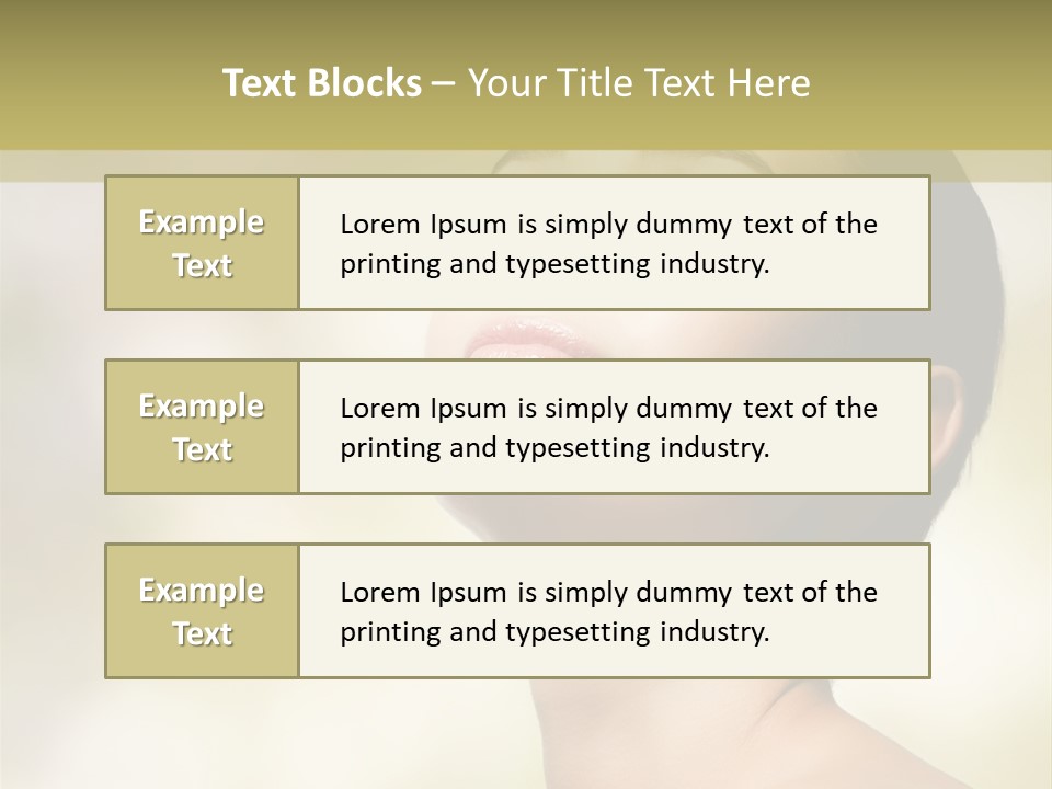 Wandern Gebirge Alpen PowerPoint Template