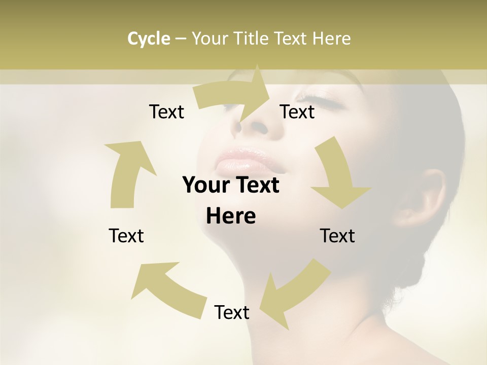 Wandern Gebirge Alpen PowerPoint Template