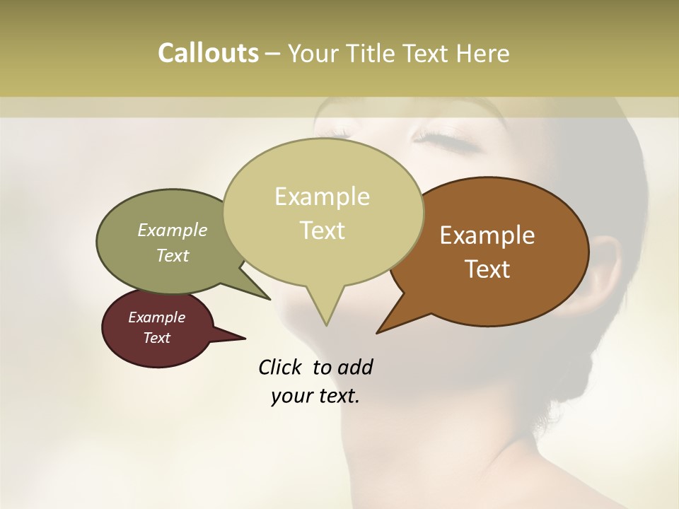 Wandern Gebirge Alpen PowerPoint Template