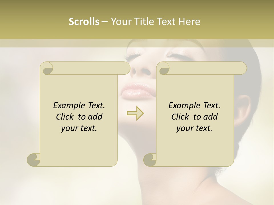 Wandern Gebirge Alpen PowerPoint Template