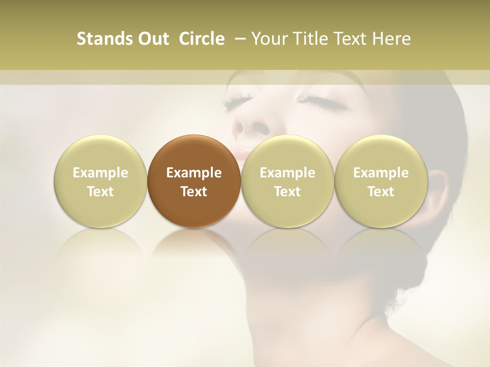 Wandern Gebirge Alpen PowerPoint Template