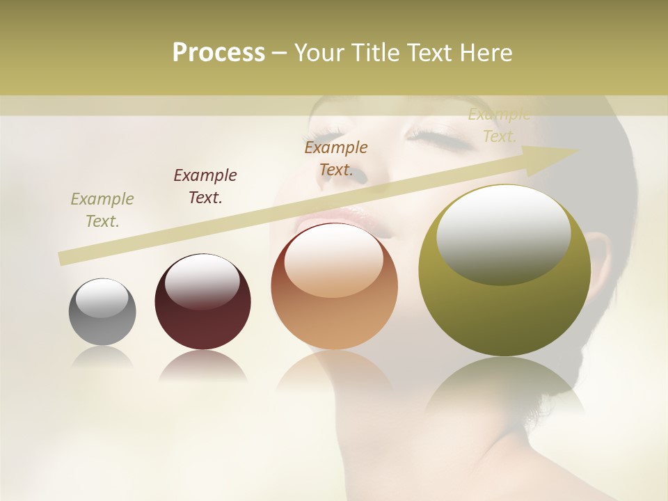 Wandern Gebirge Alpen PowerPoint Template