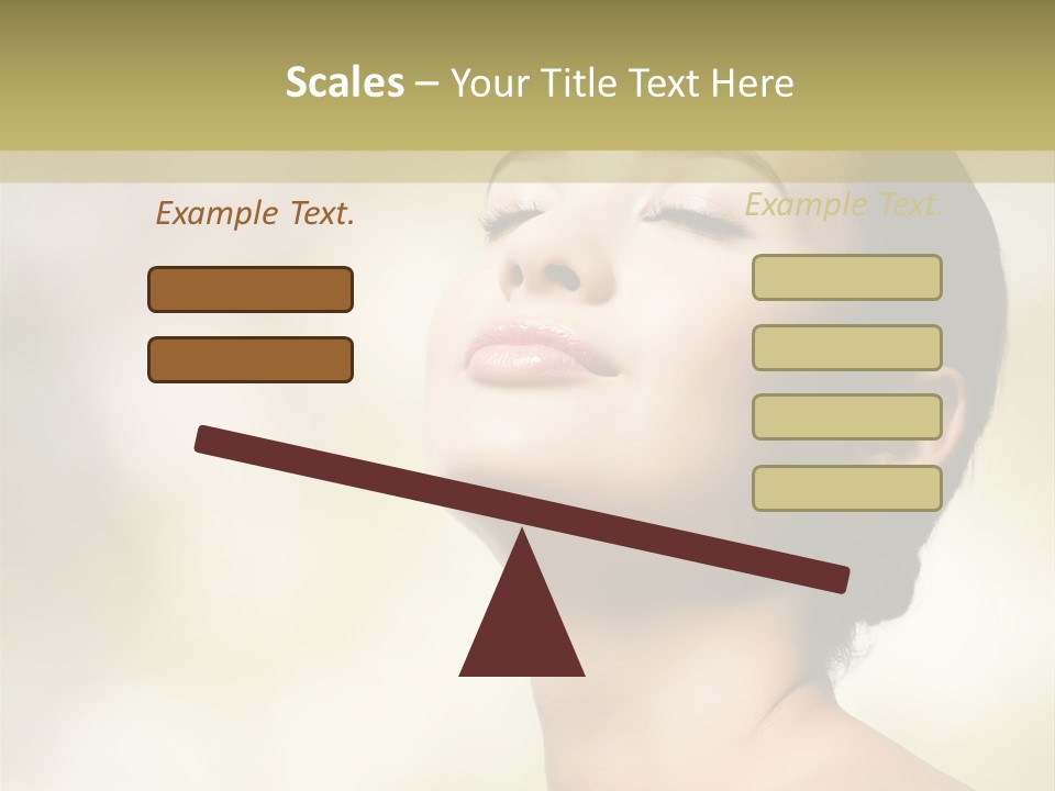 Wandern Gebirge Alpen PowerPoint Template