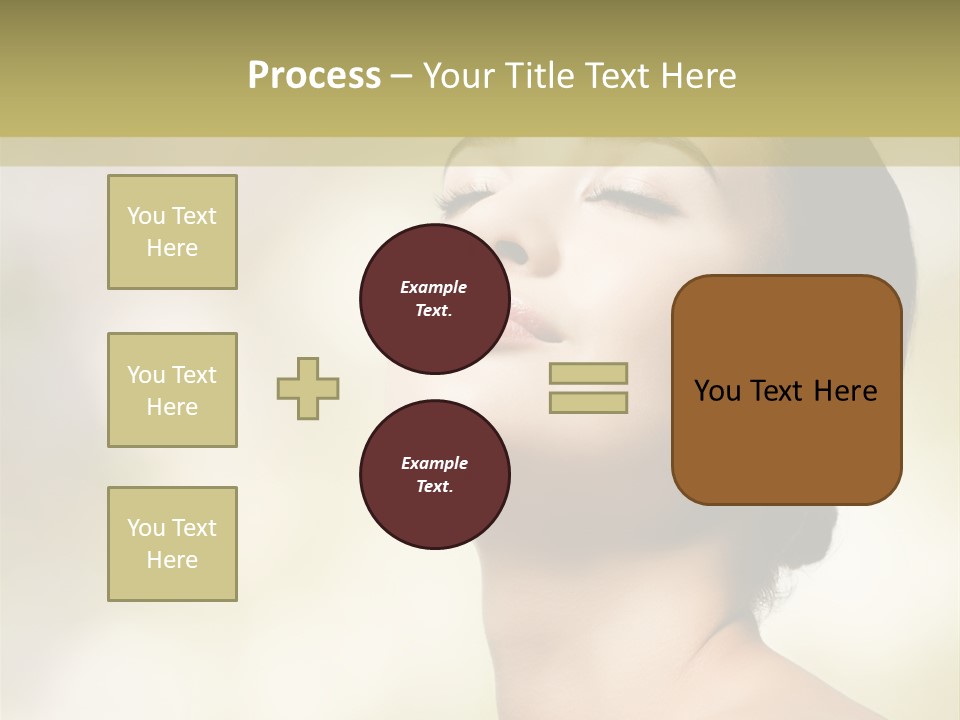 Wandern Gebirge Alpen PowerPoint Template