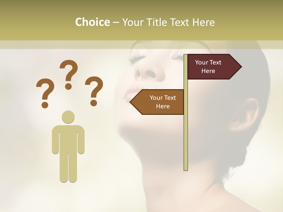 Wandern Gebirge Alpen PowerPoint Template