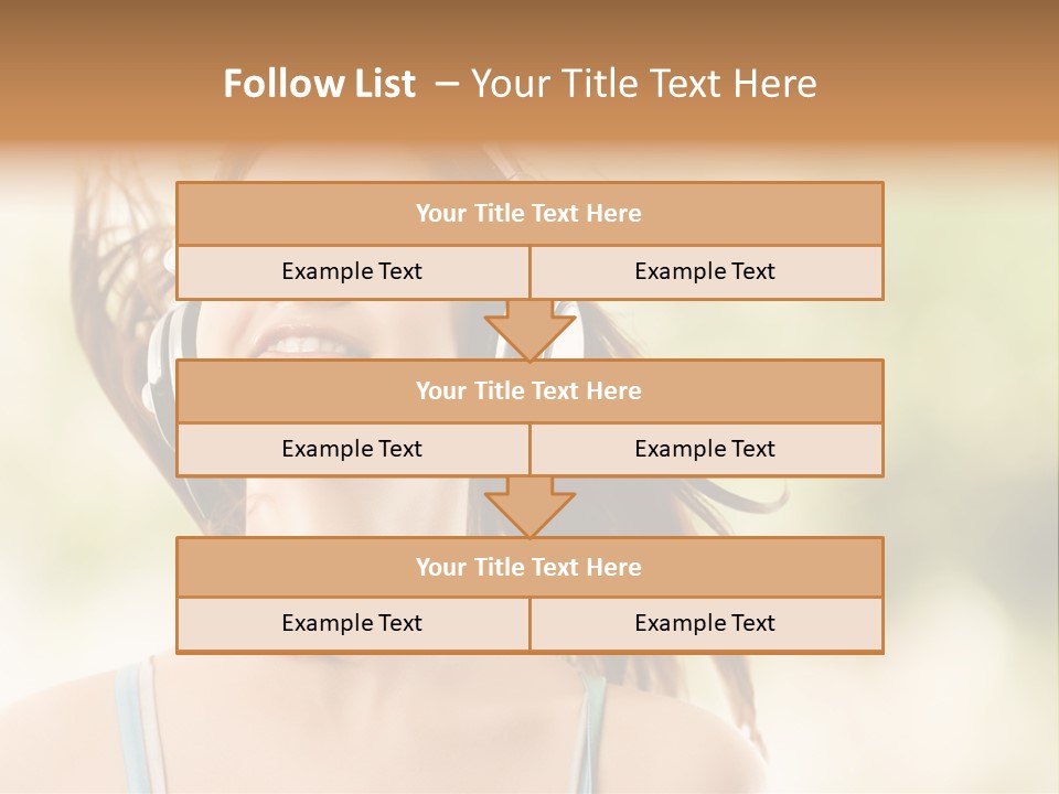 Gebirge Dachstein Kuh PowerPoint Template