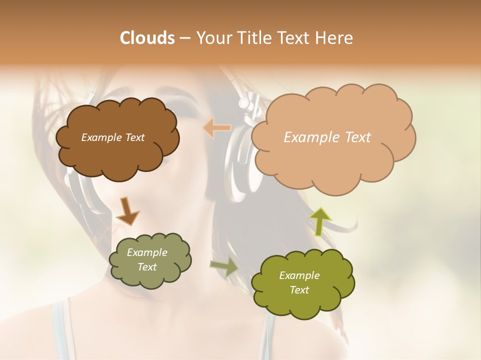 Gebirge Dachstein Kuh PowerPoint Template