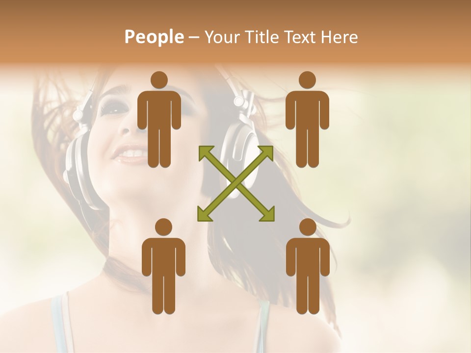 Gebirge Dachstein Kuh PowerPoint Template