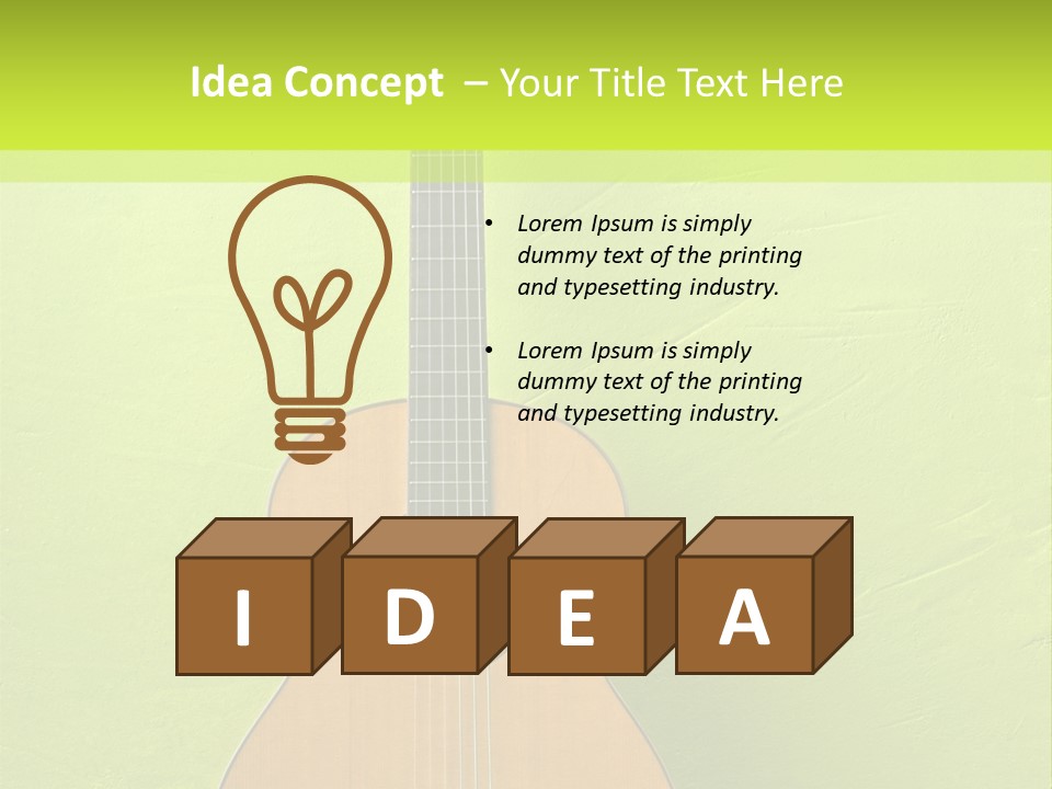 Jazz Classic Vibration PowerPoint Template