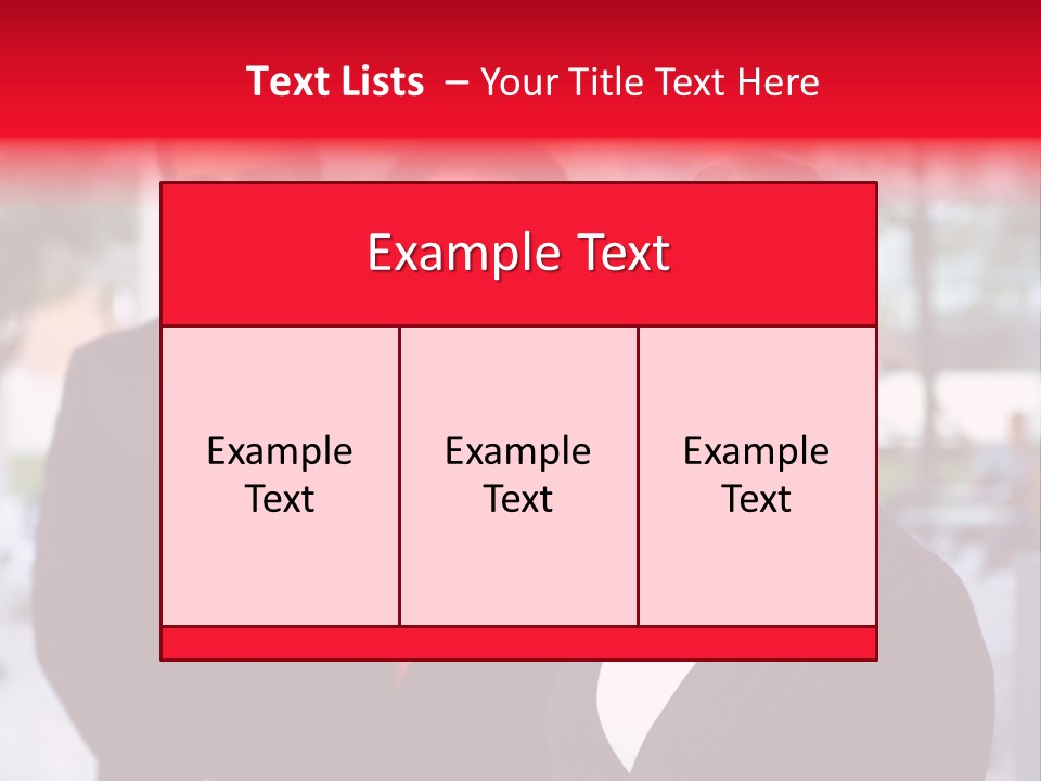 Smiling Businesswomen Team PowerPoint Template