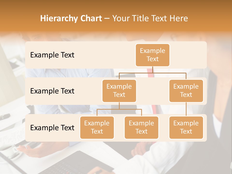 Contemporary Working White PowerPoint Template