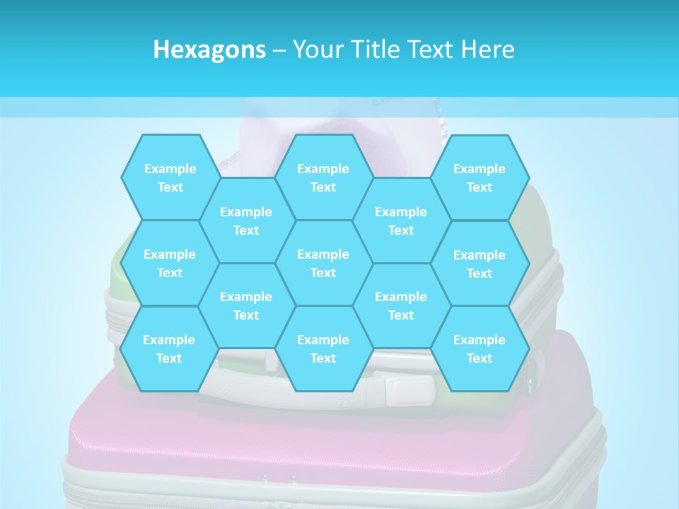 Blank Briefcase Handle PowerPoint Template