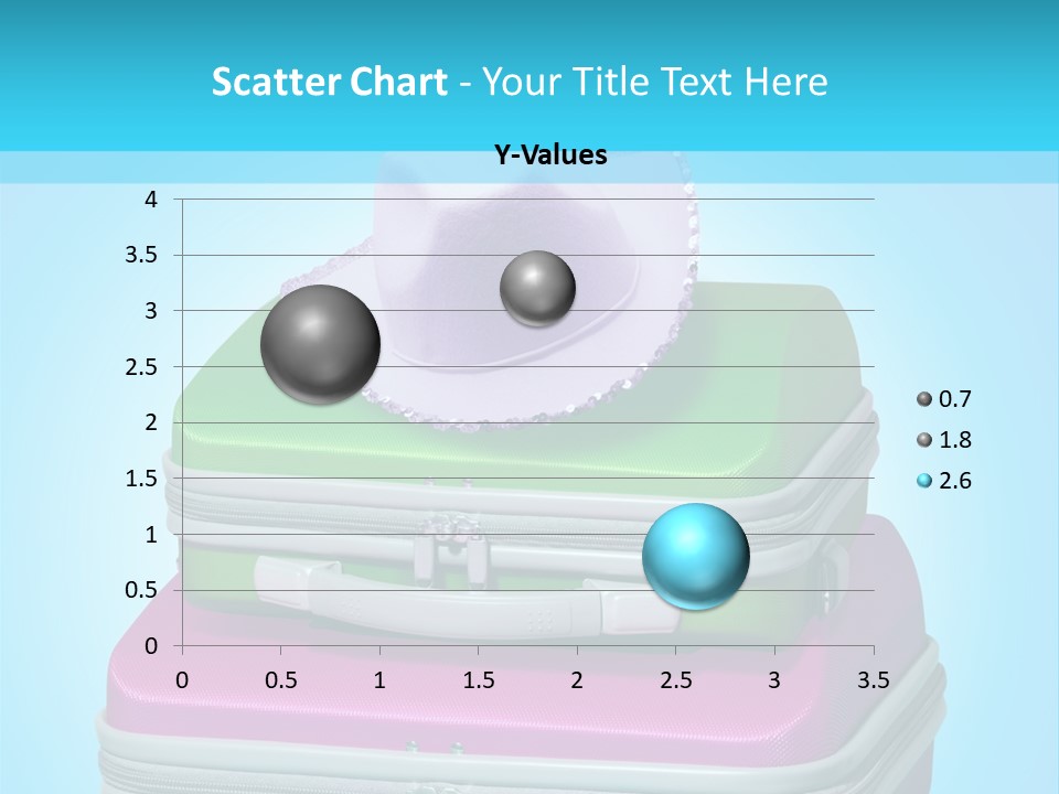 Blank Briefcase Handle PowerPoint Template