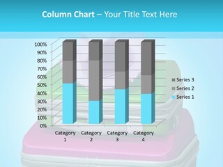 Blank Briefcase Handle PowerPoint Template