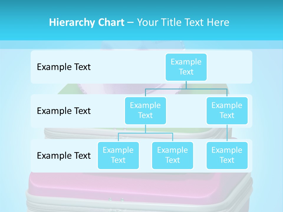 Blank Briefcase Handle PowerPoint Template