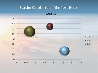 Diesel Sky Shipping PowerPoint Template