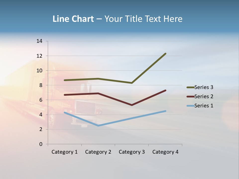 Diesel Sky Shipping PowerPoint Template