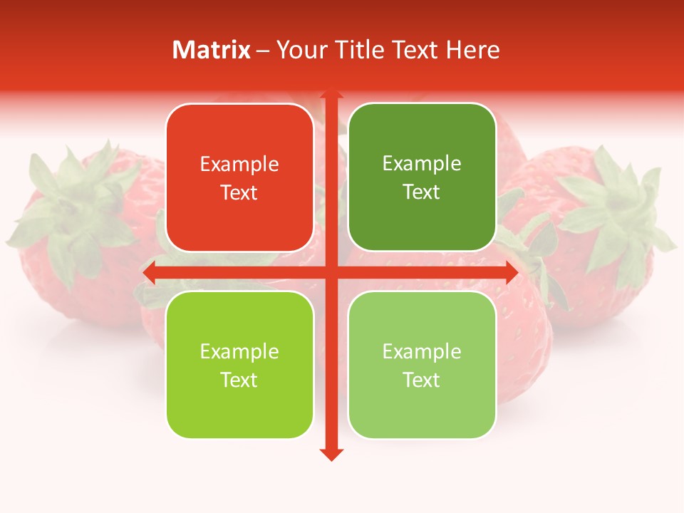 Ripe Healthy Dessert PowerPoint Template