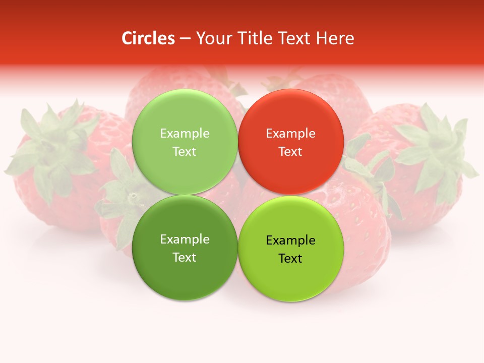 Ripe Healthy Dessert PowerPoint Template