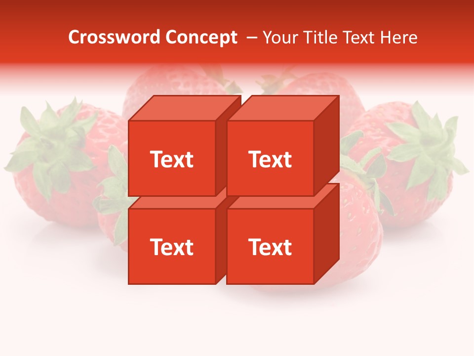 Ripe Healthy Dessert PowerPoint Template